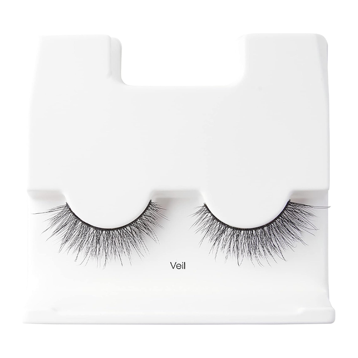Sztuczne rzęsy na pasku KISS Naked Drama Veil efekt norki 3D + klej 1 g