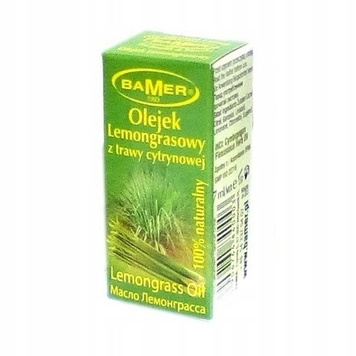 Olejek eteryczny Lemongrasowy 7 ml BAMER