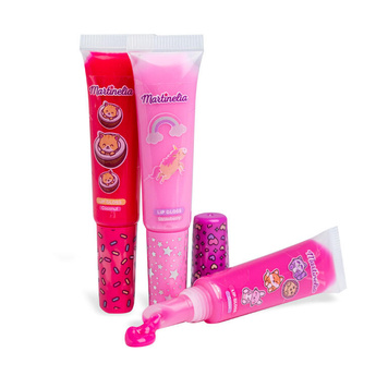 Błyszczyk do ust dla dzieci różowy w tubce Lip Gloss Martinelia 1szt