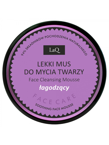 Łagodzący mus do mycia twarzy LaQ 100 ml