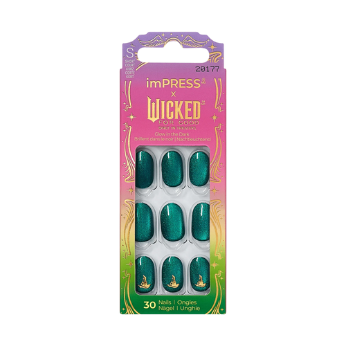 Sztuczne paznokcie samoprzylepne WICKED limited WIM17X KISS imPRESS 30szt S