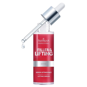 Serum liftingujące do twarzy skóra sucha FILLER&LIFTING Farmona 30 ml