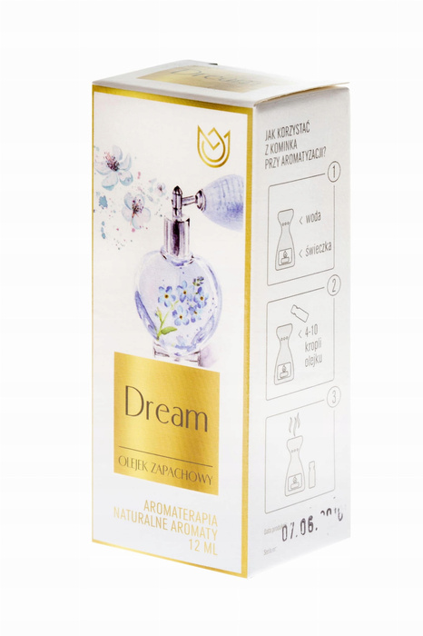 Olejek zapachowy DREAM do kominków i aromaterapii Naturalne Aromaty 10 ml
