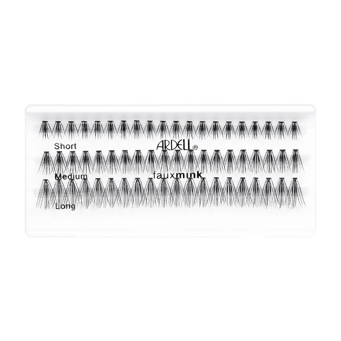 Kępki rzęs mix długości S/M/L knot-free fauxmink individuals Ardell 60 szt