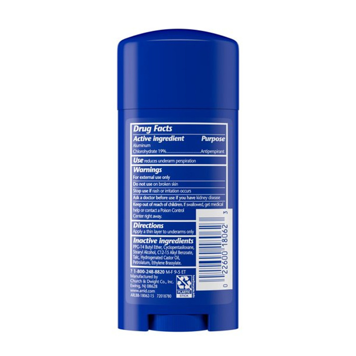 Bezzapachowy antyperspirant dezodorant ekstra ochrona Unscented Arrid 74 g