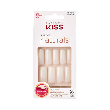 KISS sztuczne paznokcie naturals KSN04 x28 L