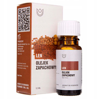 Olejek zapachowy LEN do kominków i aromaterapii Naturalne Aromaty 10 ml