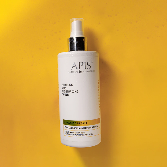 Kojąco-nawilżający tonik do twarzy z ceramidami CERAMIDE REPAIR Apis 300 ml
