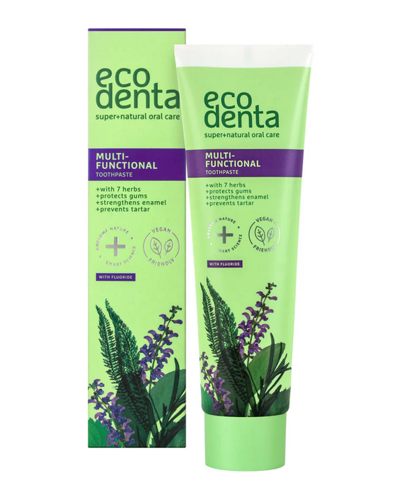 Multifunkcyjna pasta do zębów z wyciągiem z 7 ziół Ecodenta 100 ml