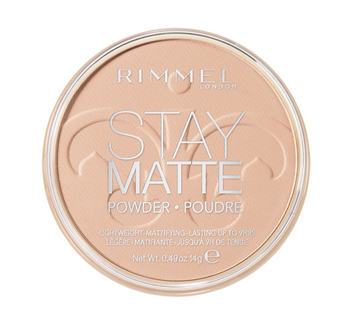 Puder do twarzy matujący prasowany Stay Mate 003 Peach Glow Rimmel 14 g