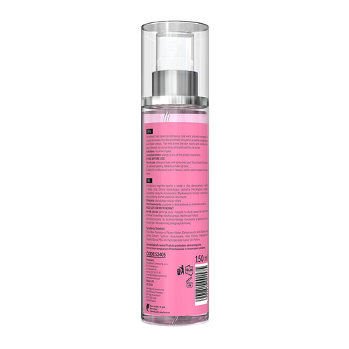 Mgiełka do twarzy z wodą różaną i ekstraktem z róży ROSE WATER Apis 150 ml