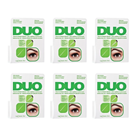 Bezbarwny klej do sztucznych rzęs DUO z wit. A,E,C Brush On Ardell 6pak 5ml