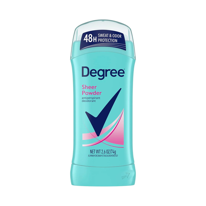 Antyperspirant damski w sztyfcie 48h ochrony SHEER POWDER Degree 74 g