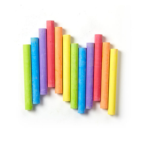 Kreda tablicowa szkolna kolorowa dla dzieci Chalk Crayola 12 kolorów
