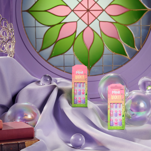 Paznokcie samoprzylepne dla dzieci WICKED limited KISS imPRESS 20 szt mini