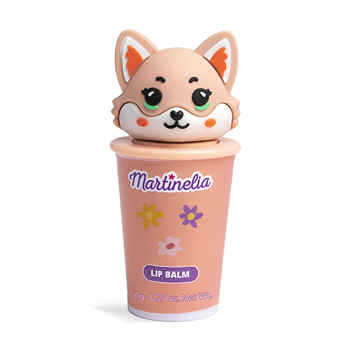 Nawilżający balsam do ust dla dzieci owocowy smak Lip Balm Martinelia 6 g