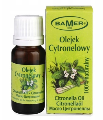 Olejek eteryczny 100% naturalny do aromaterapii Cytronelowy Bamer 7 ml