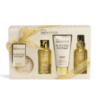 Zestaw kosmetyków do pielęgnacji ciała + mgiełka Scented Bath GOLD IDC 1szt