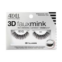 Sztuczne rzęsy intensywna objętość 3D fauxmink Invisiband 860 Ardell 1 szt