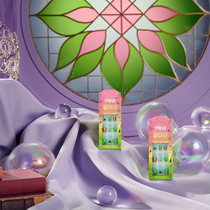 Paznokcie samoprzylepne dla dzieci WICKED limited KISS imPRESS 20 szt mini