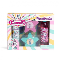 Zestaw do kąpieli dla dzieci żel balsam bomby Circus Martinelia 200g / 100g