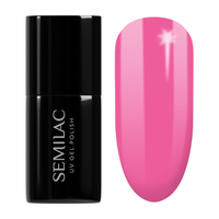 Lakier hybrydowy do paznokci light fuchsia #277 Semilac pastelowy róż 7 ml