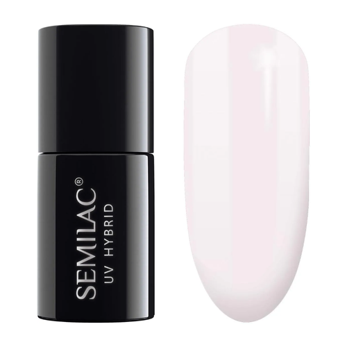 Lakier hybrydowy do paznokci waniliowa  #050  Semilac French Vanilla 7 ml