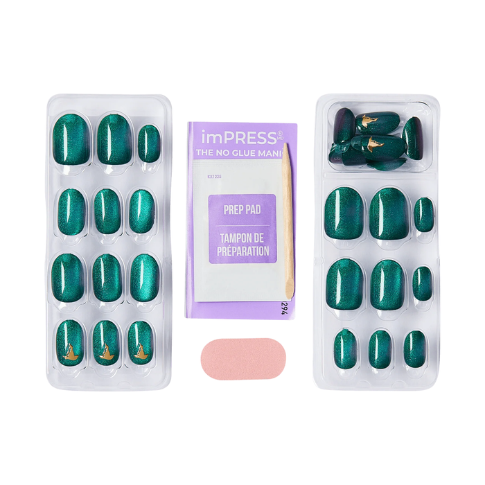 Sztuczne paznokcie samoprzylepne WICKED limited WIM17X KISS imPRESS 30szt S