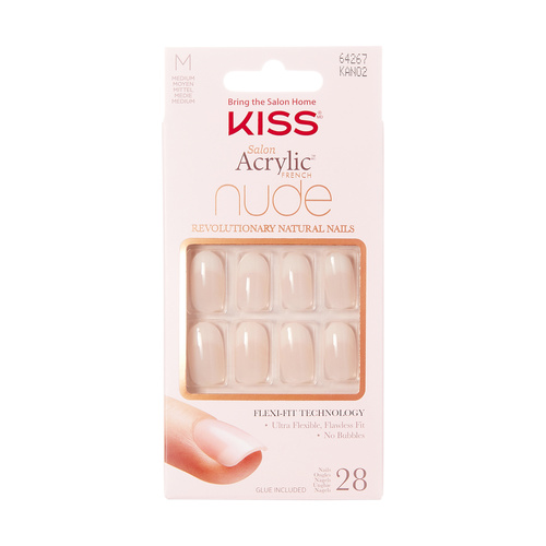  Kiss sztuczne paznokcie french KAN02 x28 M