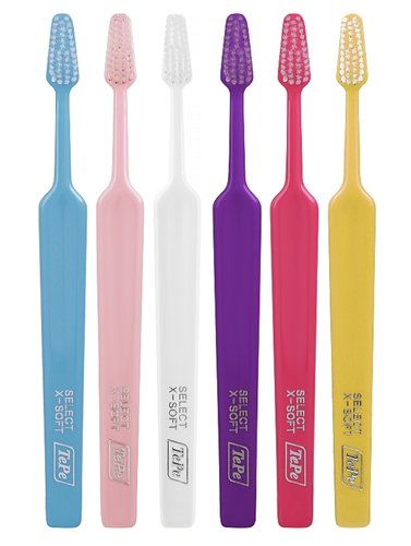 Miękkie szczoteczki do zębów Select x-soft TePe 4+2 gratis TePe