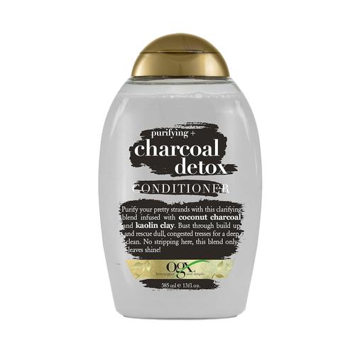 Odżywka do wlosów OGX Charcoal Detox detoksykująca glinka kaolinowa 385 ml