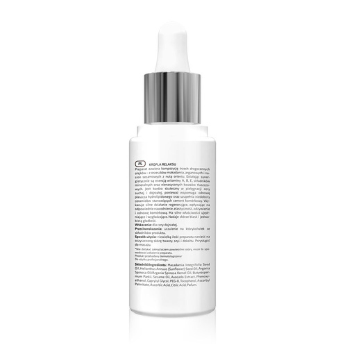 Wygładzający olejek do masażu twarzy DROP OF RELAXATION Apis Natural 30 ml