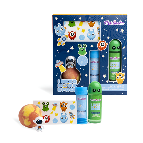 Zestaw na prezent dla dzieci kosmetyki tatuaże astronauta Martinelia 1 szt.