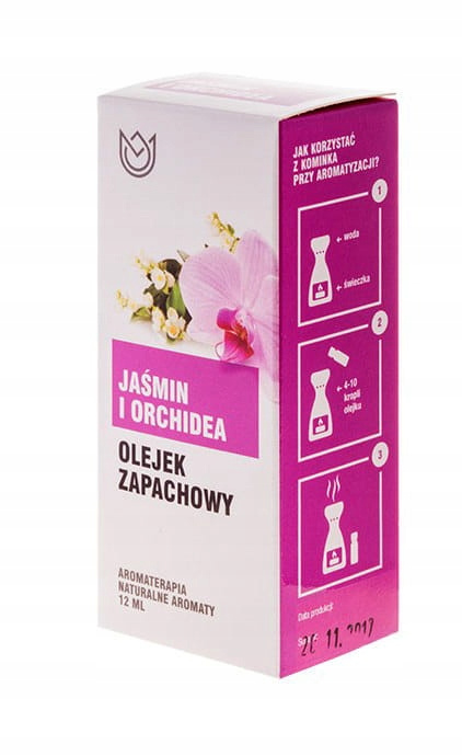 Olejek zapachowy JAŚMIN I ORCHIDEA do kominków i aromaterapii NA 10 ml