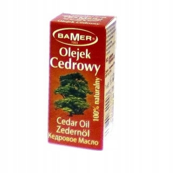 Olejek eteryczny Cedrowy 7 ml BAMER