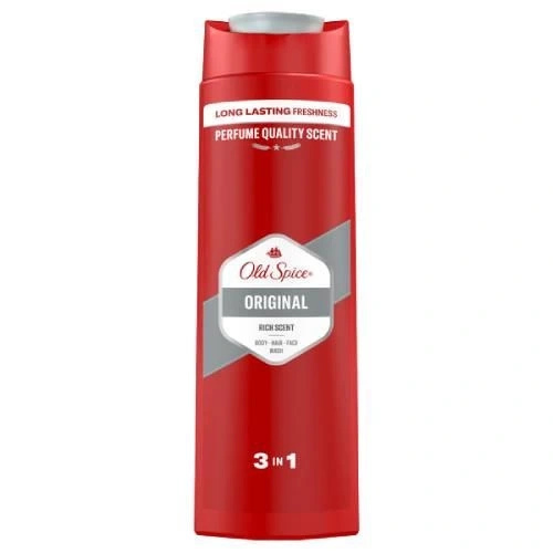 Żel pod prysznic 3w1 do ciała włosów twarzy męski ORIGINAL Old Spice 250 ml