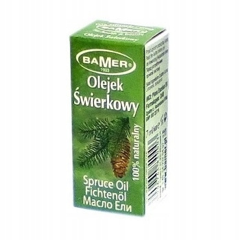 Olejek eteryczny Świerkowy 7 ml BAMER