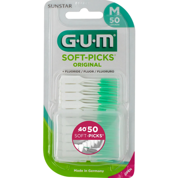 Sunstar Szczoteczki międzyzębowe GUM Soft-picks Original M 50 sztuk