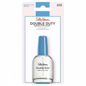 Baza do paznokci utrwalacz top coat 2w1 Double Duty Sally Hansen 1szt