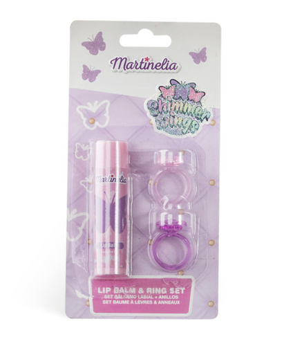 MARTINELIA Balsam do ust dla dzieci + pierścionki