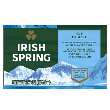 Mydło w kostce Irish Spring Icy Blast z USA 105,8 g x 3 szt