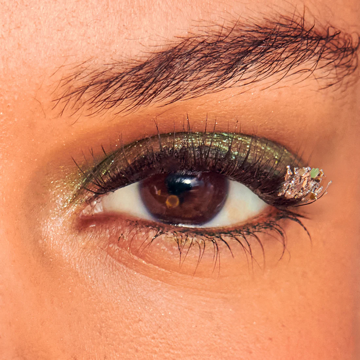 Sztuczne rzęsy kępki samoprzylepne + pęseta WICKED KISS imPRESS 1 zestaw