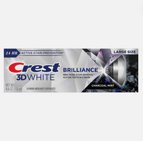 Wybielająca pasta do zębów z węglem 3D White Brilliance Charcoal CREST 130 g