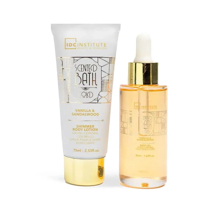Zestaw prezentowy do pielęgnacji ciała Vanilla Sandalwood Gold IDC 1 szt