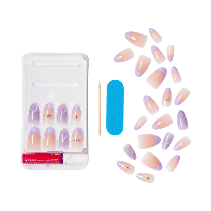 Sztuczne paznokcie WICKED edycja limitowana WKD16X KISS 28 szt M