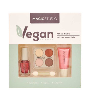 MAGIC STUDIO Vegan mixed nude Zestaw do makijażu