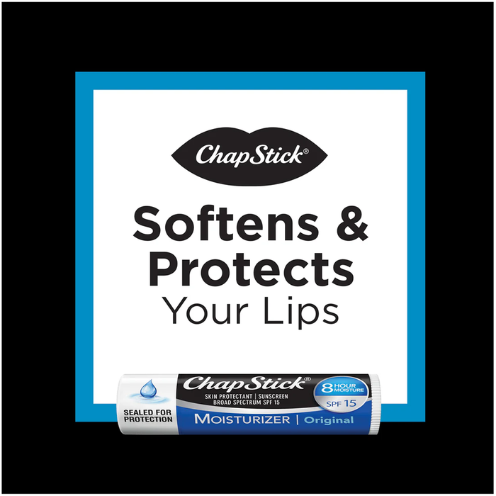 Pomadka nawilżająca do ust ChapStick Moisturizer SPF 15 ochronna wit. E 4 g