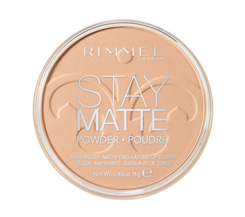 Puder do twarzy matujący prasowany Stay Mate 005 Silky Beige Rimmel 14 g