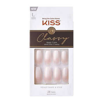 Sztuczne paznokcie Classy KCS01C x28 L Kiss