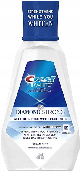 Odświeżający płyn do płukania ust Diamond Strong Crest 946 ml